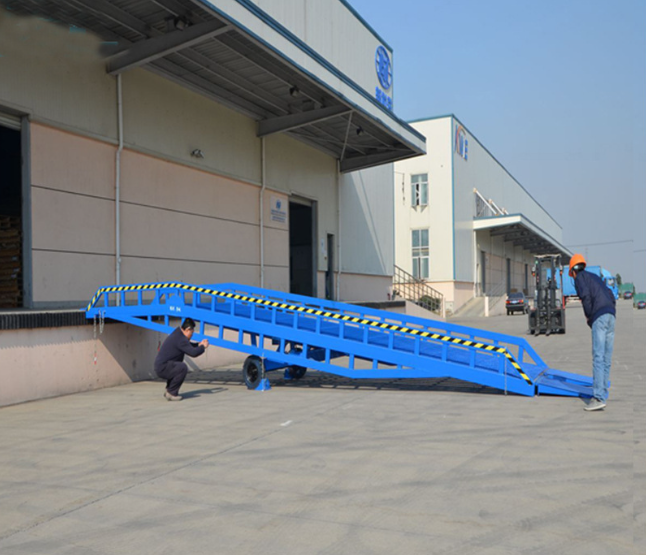 浙江移动式登车桥应用